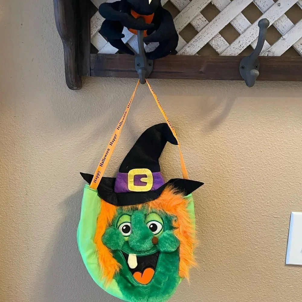 RARE Gemmy Witch Treat Bag
